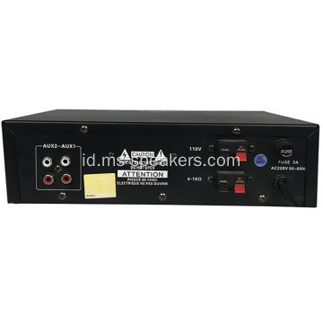 Preamplifier Audio Sistem PA dengan kartu Disk/SD U